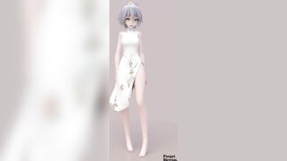 0113 -【R18-MMD】ForgetSkyrim - Vocaloid luo Tianyi 洛天依 - 神谕法则