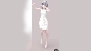 0113 -【R18-MMD】ForgetSkyrim - Vocaloid luo Tianyi 洛天依 - 神谕法则