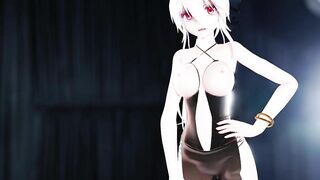 0112 -【R18-MMD】Vocaloid Haku - Pjanoo