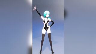 0083 -【R18-MMD】Genshin Impact 原神 Eula 优菈 - Shake it