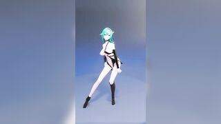 0083 -【R18-MMD】Genshin Impact 原神 Eula 优菈 - Shake it