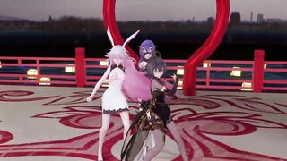 0076 -【R18-MMD】T-boy Yae sakura, Luo Tianyi - 桃源恋歌