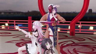 0076 -【R18-MMD】T-boy Yae sakura, Luo Tianyi - 桃源恋歌