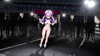 0149 -【R18-MMD】Mister Pink - Hololive Auqa - Still waiting