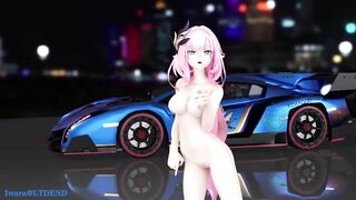 0135 -【R18-MMD】Honkai Impact 3 崩坏3 Elysia 爱莉希雅 - Lilac