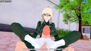 Hentai POV Feet Violet Evergarden