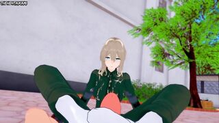 Hentai POV Feet Violet Evergarden