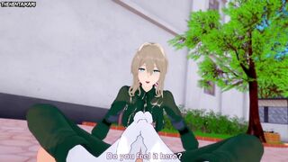 Hentai POV Feet Violet Evergarden