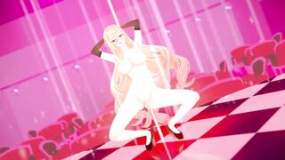 0187 -【R18-MMD】Honkai Impact 3 崩坏3 Durandal 幽兰黛尔 - poledance loop