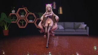 0169 -【R18-MMD】Honkai Impact 3 崩坏3 Durandal 幽兰黛尔 - Scream