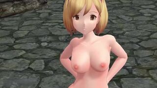 【MMD】Exhibitionist Jita-chan【R-18】