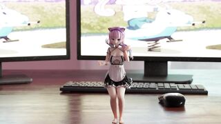 0226 -【R18-MMD】Hololive Auqa - Shake it