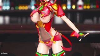 0225 -【R18-MMD】xenoblade chronicles 2 pyra and mythra