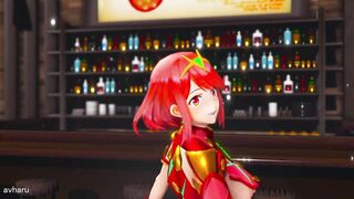 0225 -【R18-MMD】xenoblade chronicles 2 pyra and mythra