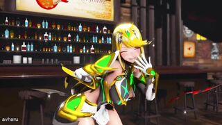 0225 -【R18-MMD】xenoblade chronicles 2 pyra and mythra