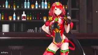 0225 -【R18-MMD】xenoblade chronicles 2 pyra and mythra