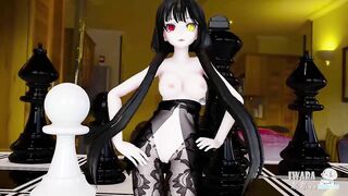 0210 -【R18-MMD】Shuishui Date A live 约会大作战 tokisaki kurumi 狂三 - Good night kiss