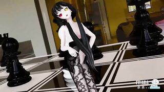 0210 -【R18-MMD】Shuishui Date A live 约会大作战 tokisaki kurumi 狂三 - Good night kiss