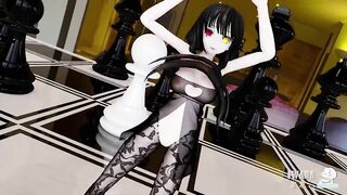 0210 -【R18-MMD】Shuishui Date A live 约会大作战 tokisaki kurumi 狂三 - Good night kiss