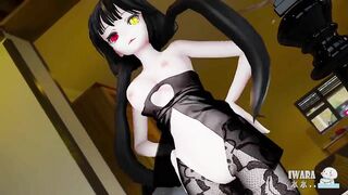 0210 -【R18-MMD】Shuishui Date A live 约会大作战 tokisaki kurumi 狂三 - Good night kiss