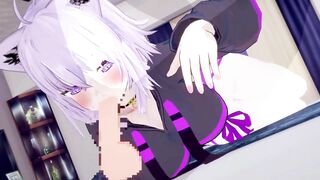 【Vtuber 猫又おかゆ】猫又おかゆがイチャイチャセックスするだけ3