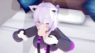 【Vtuber 猫又おかゆ】猫又おかゆがイチャイチャセックスするだけ3