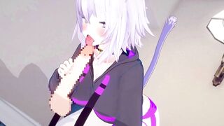 【Vtuber 猫又おかゆ】猫又おかゆがイチャイチャセックスするだけ3