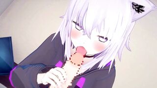 【Vtuber 猫又おかゆ】猫又おかゆがイチャイチャセックスするだけ3