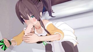 【Vtuber 夏色まつり】夏色まつりがイチャイチャセックスするだけ4