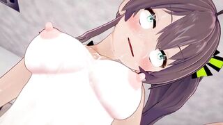 【Vtuber 夏色まつり】夏色まつりがイチャイチャセックスするだけ4