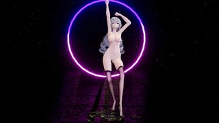 0371 -【R18-MMD】Honkai Impact 3rd 崩坏三APHO Bronya - 东西半球旗袍鸭鸭