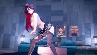 0362 -【R18-MMD】Honkai Impact 3rd 崩坏三 Seele 希尔 (viliona) - Еxcuse me