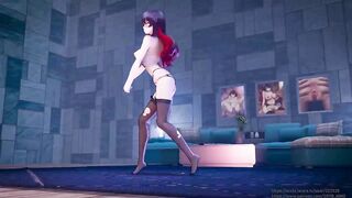 0362 -【R18-MMD】Honkai Impact 3rd 崩坏三 Seele 希尔 (viliona) - Еxcuse me