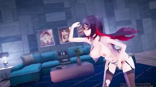 0362 -【R18-MMD】Honkai Impact 3rd 崩坏三 Seele 希尔 (viliona) - Еxcuse me