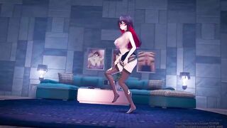 0362 -【R18-MMD】Honkai Impact 3rd 崩坏三 Seele 希尔 (viliona) - Еxcuse me