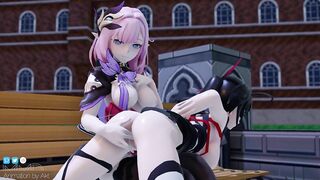 0354 -【R18-MMD】AKT - Honkai Impact 3rd 崩坏三 Raiden Mei x Elysia