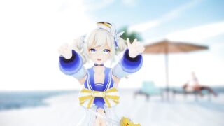 0405 - 【R18-MMD】Shantianxiaozhi - Genshin Impact 原神Babara mondstadt's Idol 芭芭拉