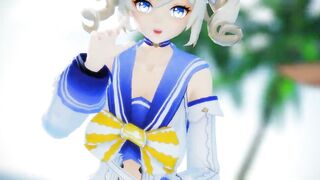 0405 - 【R18-MMD】Shantianxiaozhi - Genshin Impact 原神Babara mondstadt's Idol 芭芭拉