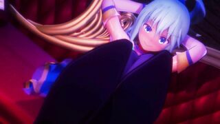 0391 -【R18-MMD-4K】konosuba - Not useless goddess Aqua このすば アクアに搾り取られる