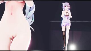 0288 -【R18-MMD】Genshin Impact 原神 Keqing 刻晴 - Good night Kiss