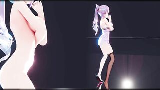 0288 -【R18-MMD】Genshin Impact 原神 Keqing 刻晴 - Good night Kiss