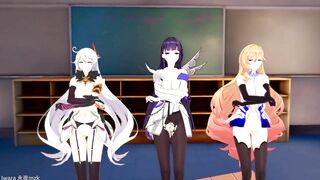 0450 -【R18-MMD】永夜mzk - Honkai Impact 3rd 崩坏三 Queens of Honkai - WiggleWiggle