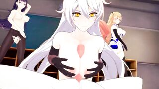 0450 -【R18-MMD】永夜mzk - Honkai Impact 3rd 崩坏三 Queens of Honkai - WiggleWiggle