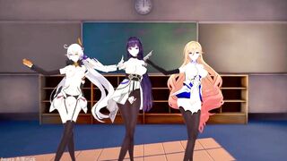 0450 -【R18-MMD】永夜mzk - Honkai Impact 3rd 崩坏三 Queens of Honkai - WiggleWiggle