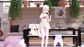 0446 -【R-18 MMD】 Genshin Impact 原神 Sangonomiya Kokomi 珊瑚宫