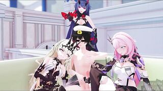 0438 -【R18-MMD】Honkai Impact 3rd 崩坏三 your honkai harem waifu