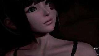 Standing Fuck with busty girl -Honey Select