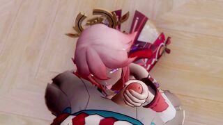 Yae Miko x Gorou Genshin Impact 3D HENTAI Shortver Part 1/5