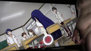 Hottest Anime Hentai Schoolgirl Can't Stop Masturbating In Class With Others Seeing (SO RISKY)