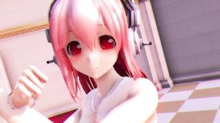 【MMD】Super Sonico - ColdWater【R-18】